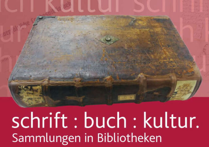 Wanderausstellung “schrift : buch : kultur” von März bis Mai 2025 in Speyer