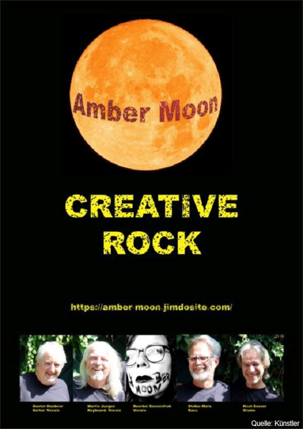 "Amber Moon - Creativerock aus der Region" im April 2025 in Bolanden