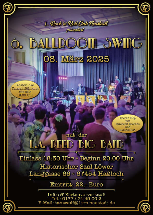 6. Ballroom Swing des 1. RRC NW im März 2025 in Haßloch