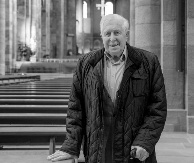 Bernhard Vogel im Speyerer Dom (Foto: Klaus Landry)