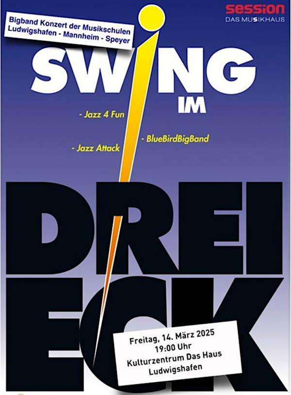 Swing im Dreieck: Das Bigband-Festival im März 2025 in Ludwigshafen