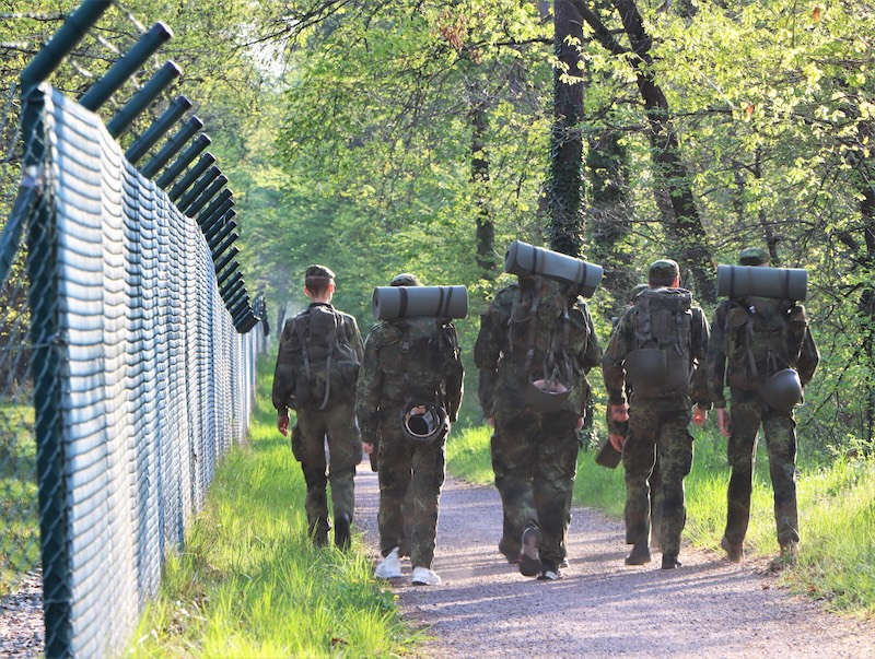 Orientierungsmarsch (Foto: Bundeswehr/Frank Wiedemann)